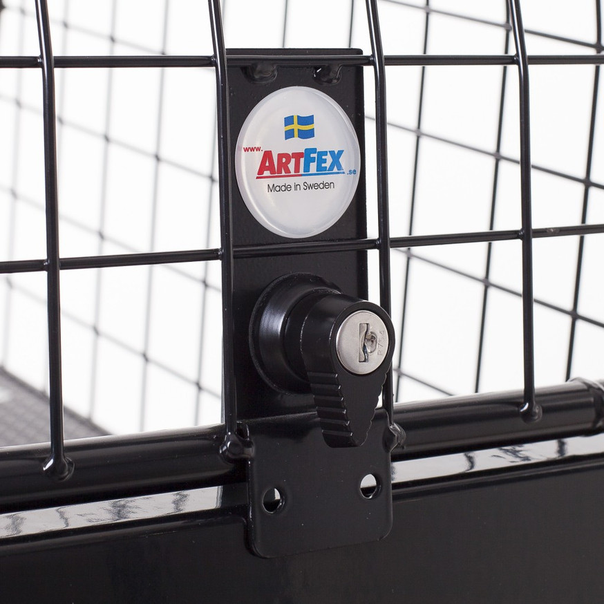 Hundbur Svart Medium