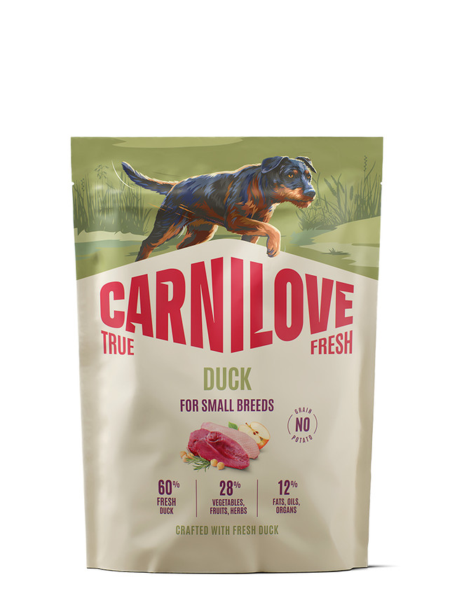 True Fresh Duck Adult Small Breed Torrfoder för Hund - 1,5 kg