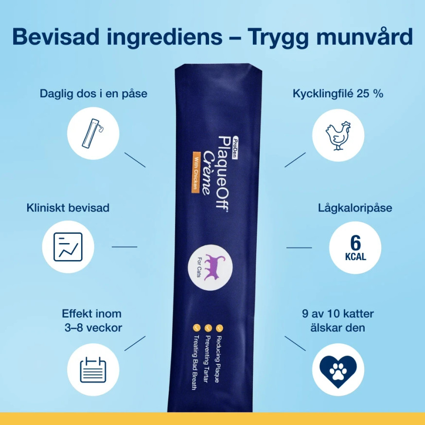 ProDen PlaqueOff® Cremé Snack till Katt