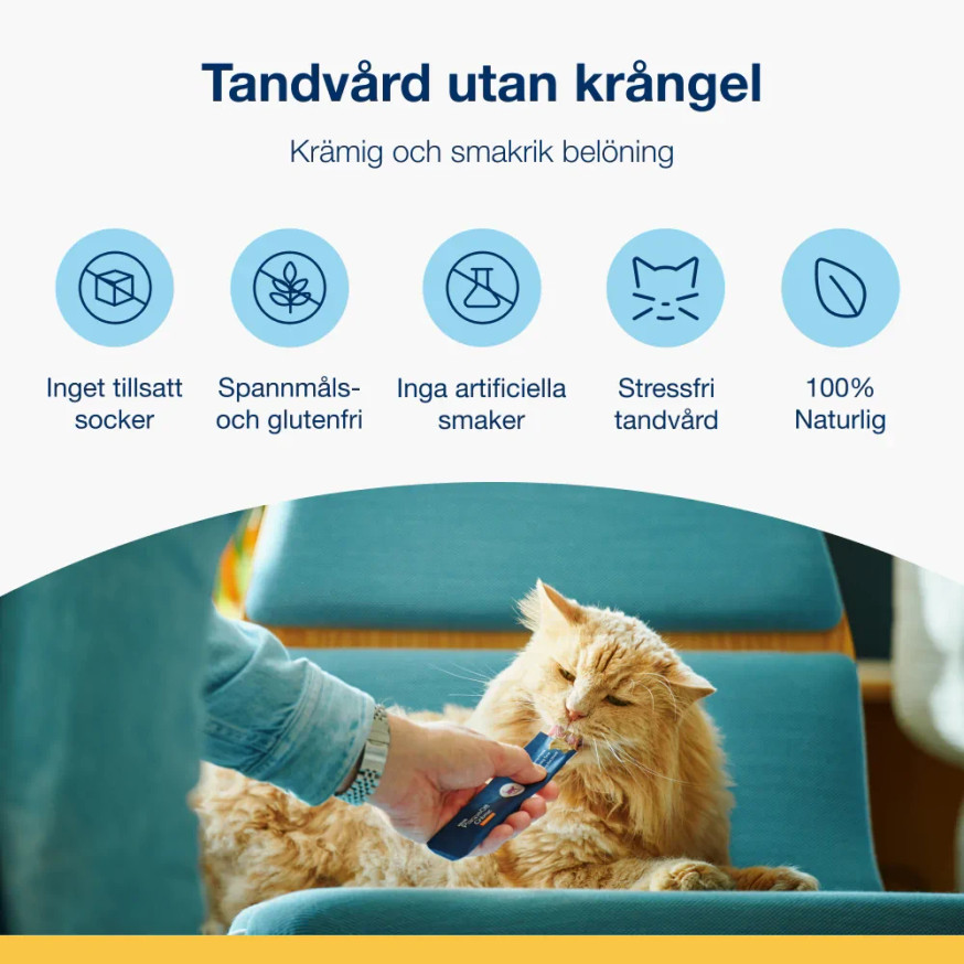ProDen PlaqueOff® Cremé Snack till Katt