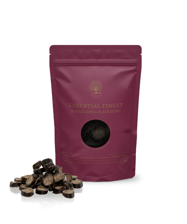 Essential Finest Sliced Lamb & Blackberry Hundgodis