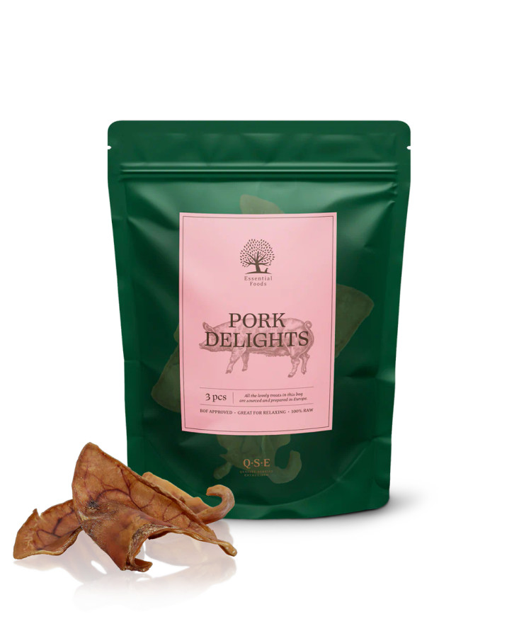 Essential Pork Delights Hundgodis