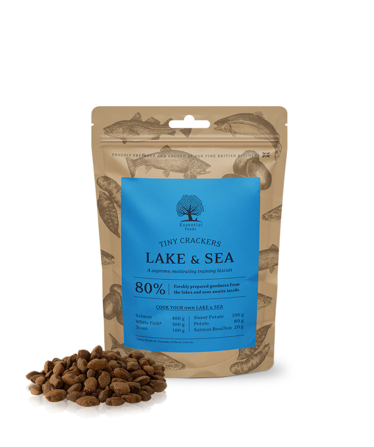 Essential Lake & Sea Tiny Crackers Hundgodis