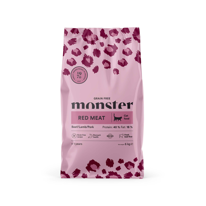 Grain Free Adult Red Meat Torrfoder till Katt - 6 kg