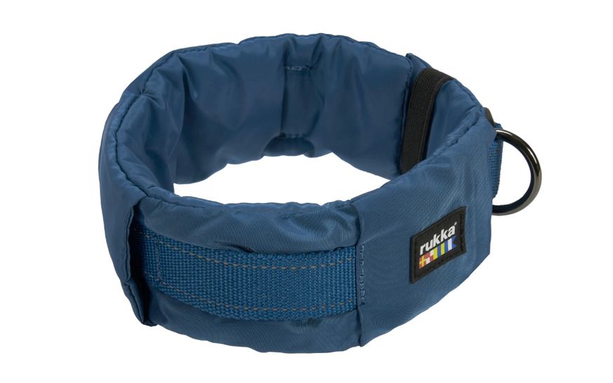 Hundhalsband Puff Collar, Teal Blue