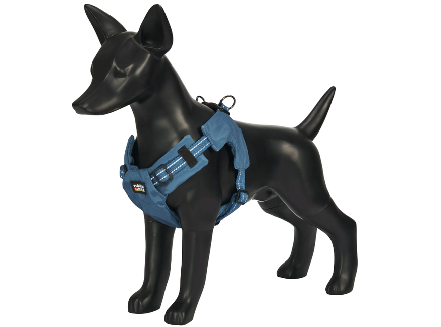 Hundsele Puff Mini Harness, Teal Blue