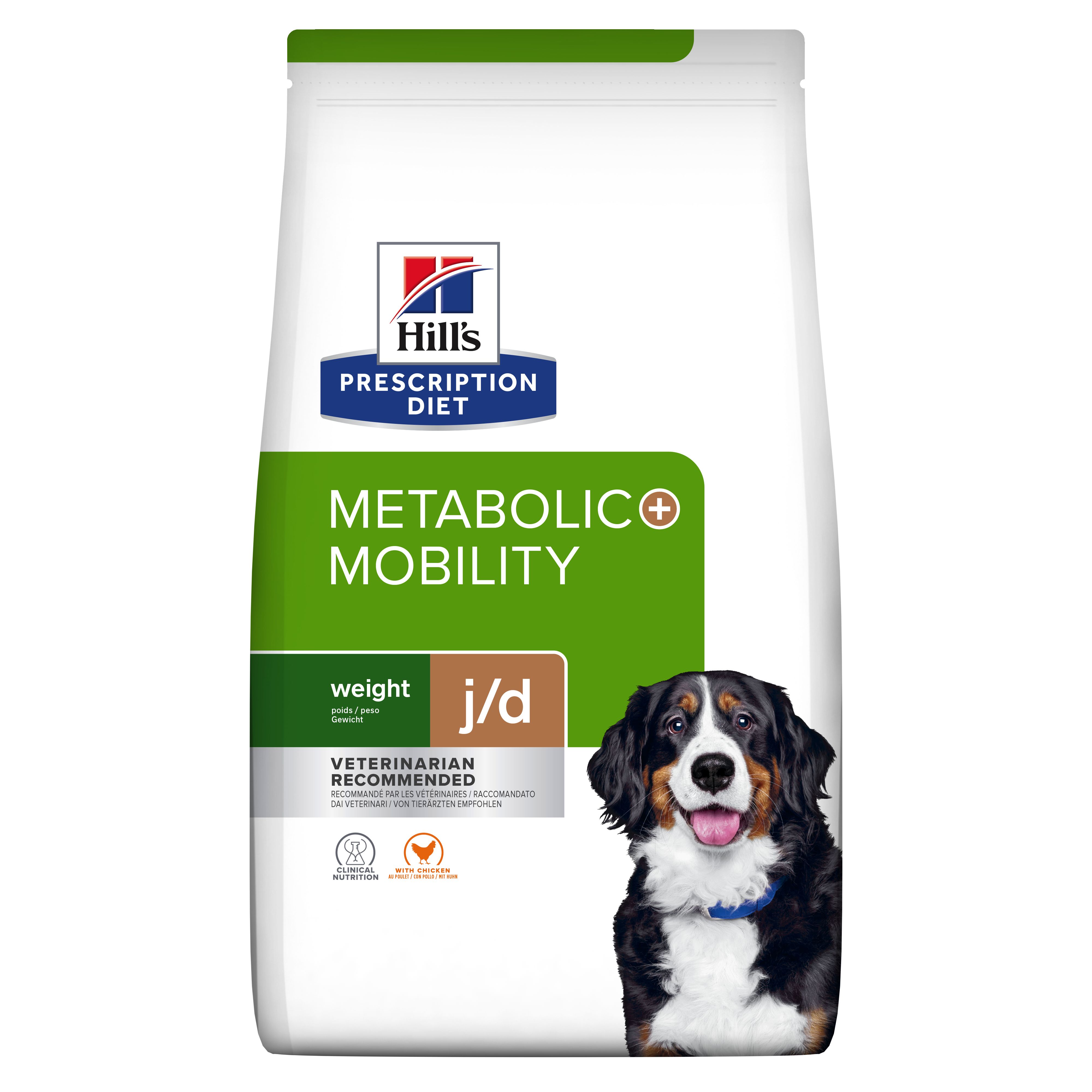 Prescription Diet Mobility + Metabolic Weight Management Torrfoder till Hund med Kyckling