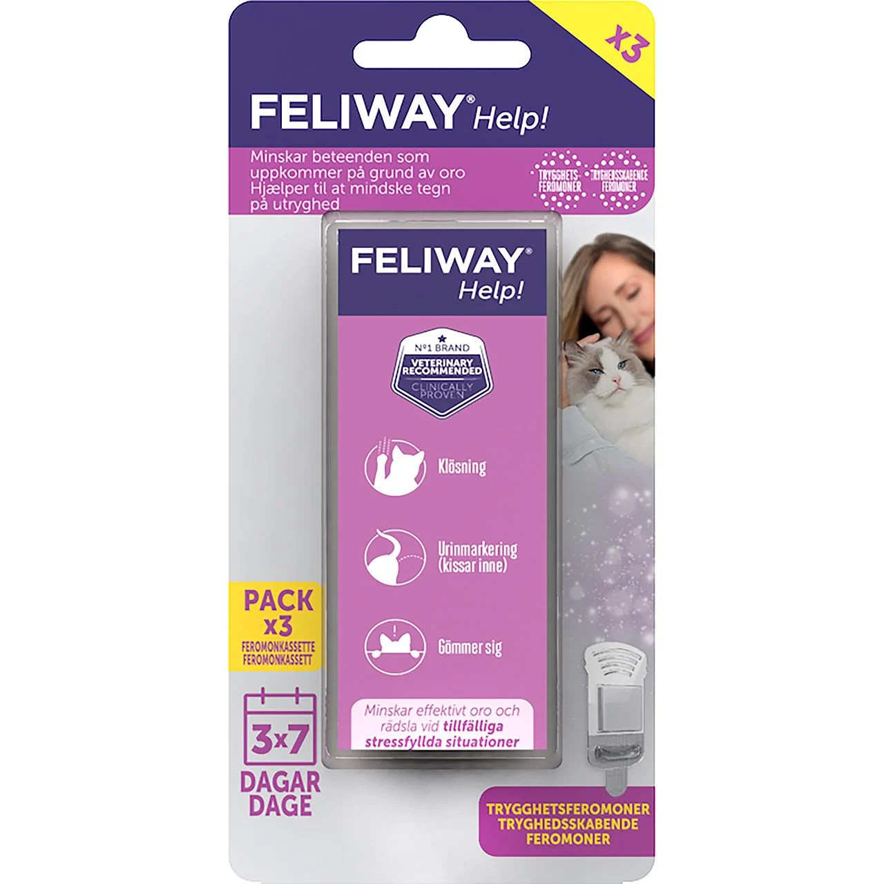 Feliway Help Refill 3-pack