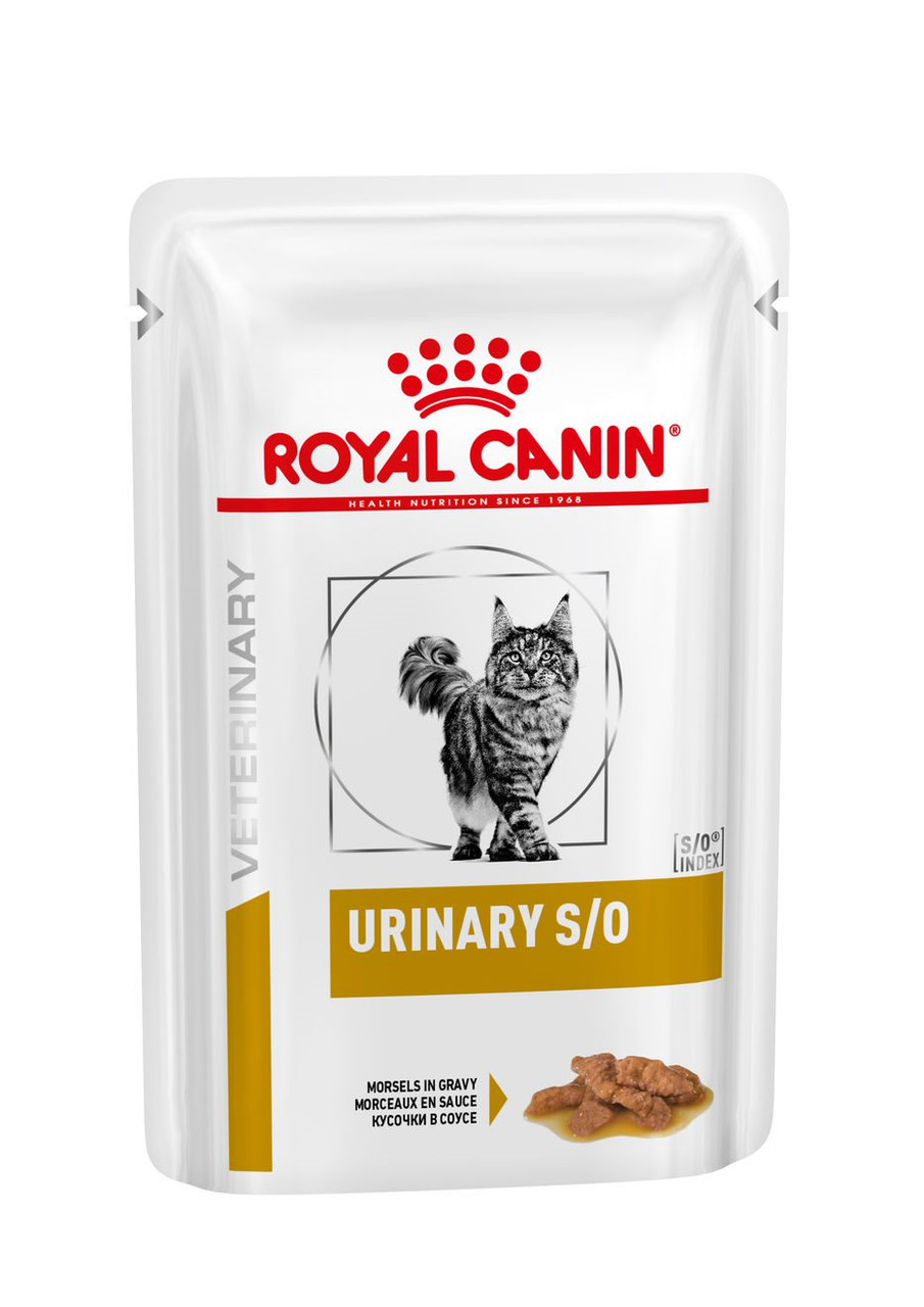 Veterinary Diets Cat Urinary S/O Morcels in Gravy Pouch - 12 x 85 g | Djurtyp - Katt - Kattmat - Veterinärfoder | DogStyle