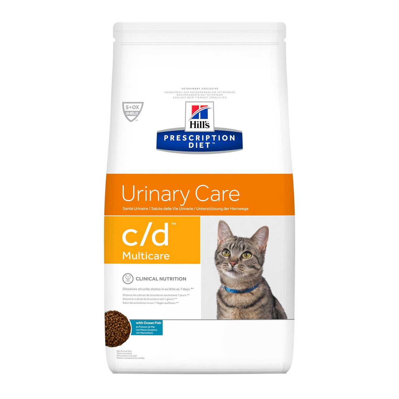 Prescription Diet c/d Multicare kattfoder med havsfisk – 15 kg