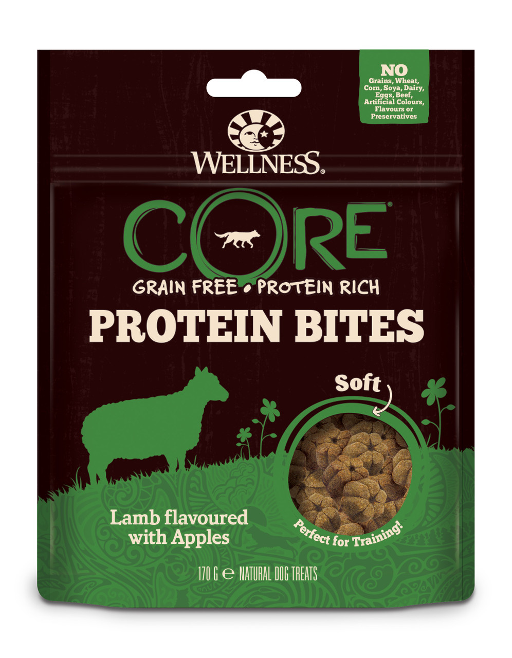 Dog Bites Soft Lamb Apples – 170 g