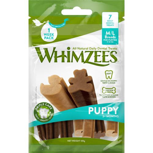 Whimzees Puppy Value Bag – M/L