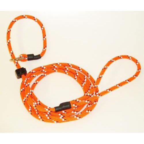 Retriverkoppel med reflex – Orange