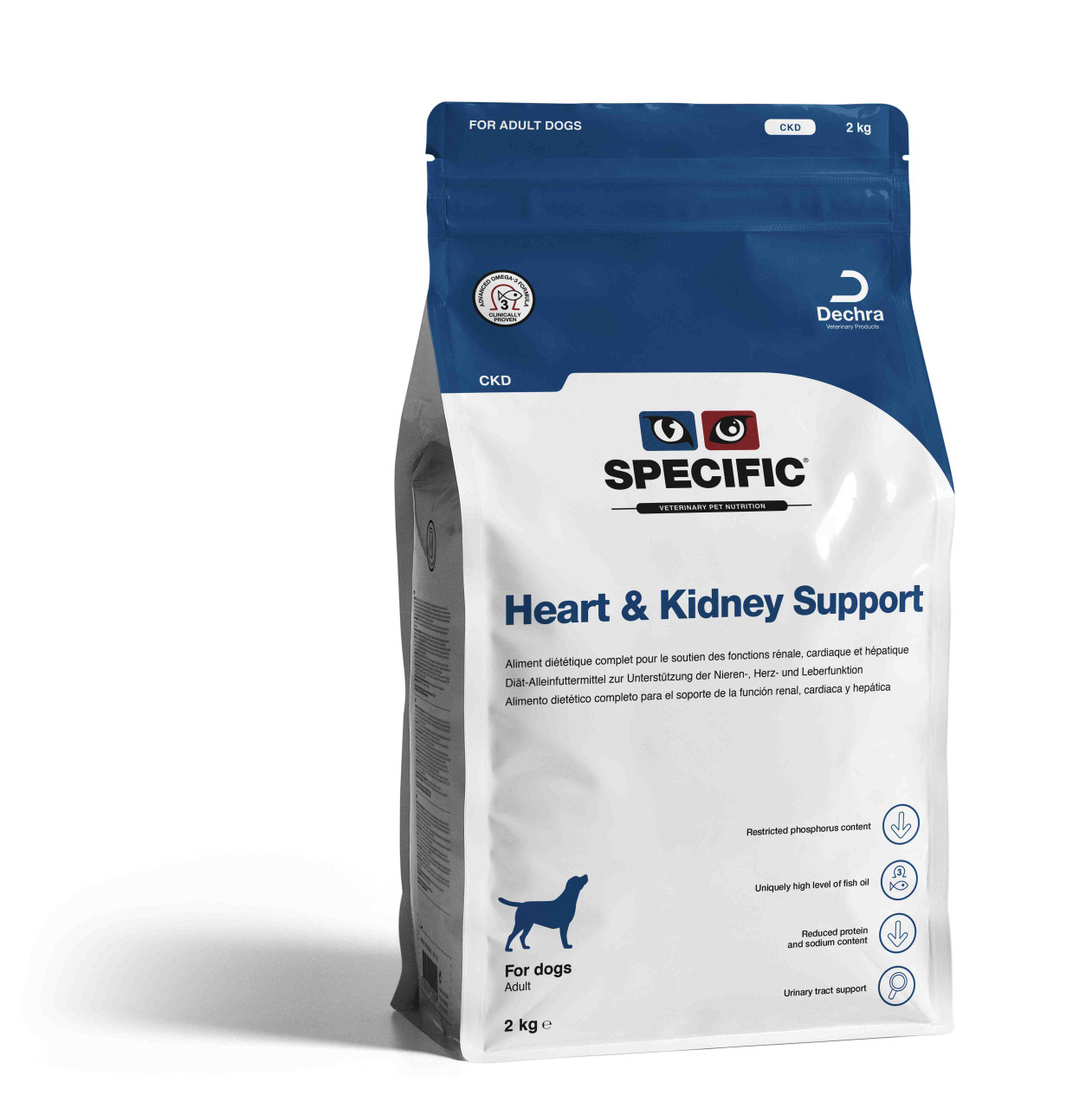 Heart & Kidney Support CKD hundfoder - 7 kg | Djurtyp - Hund - Hundmat - Veterinärfoder | DogStyle