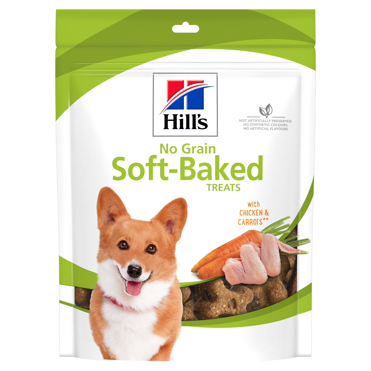 No Grain Soft-Baked hundgodbitar med kyckling och morot – 227 g