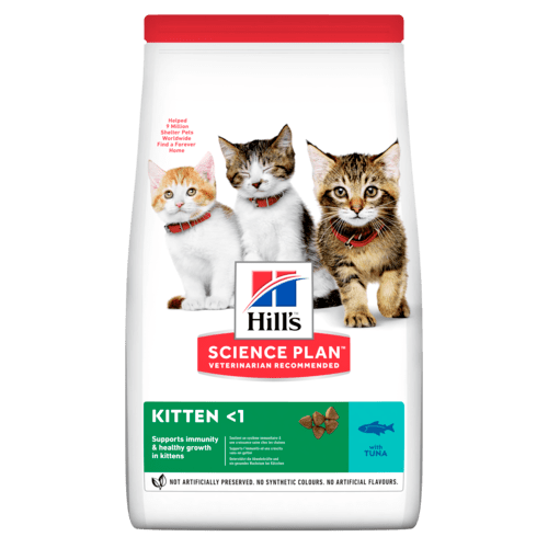 Hill’s Kitten torrfoder med tonfisk – 7 kg