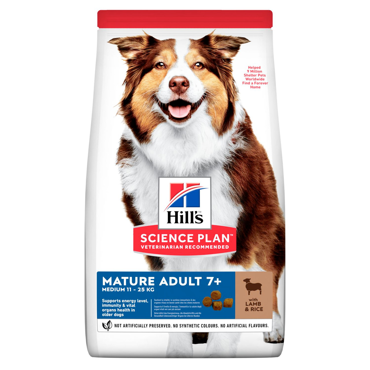 Preview of Hill’S Mature Adult 7+Medium torrfoder med lamm och ris Hundfoder - 2,5 kg