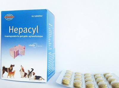 Healthy Pet Hepacyl Levertillskott – 60 kapslar