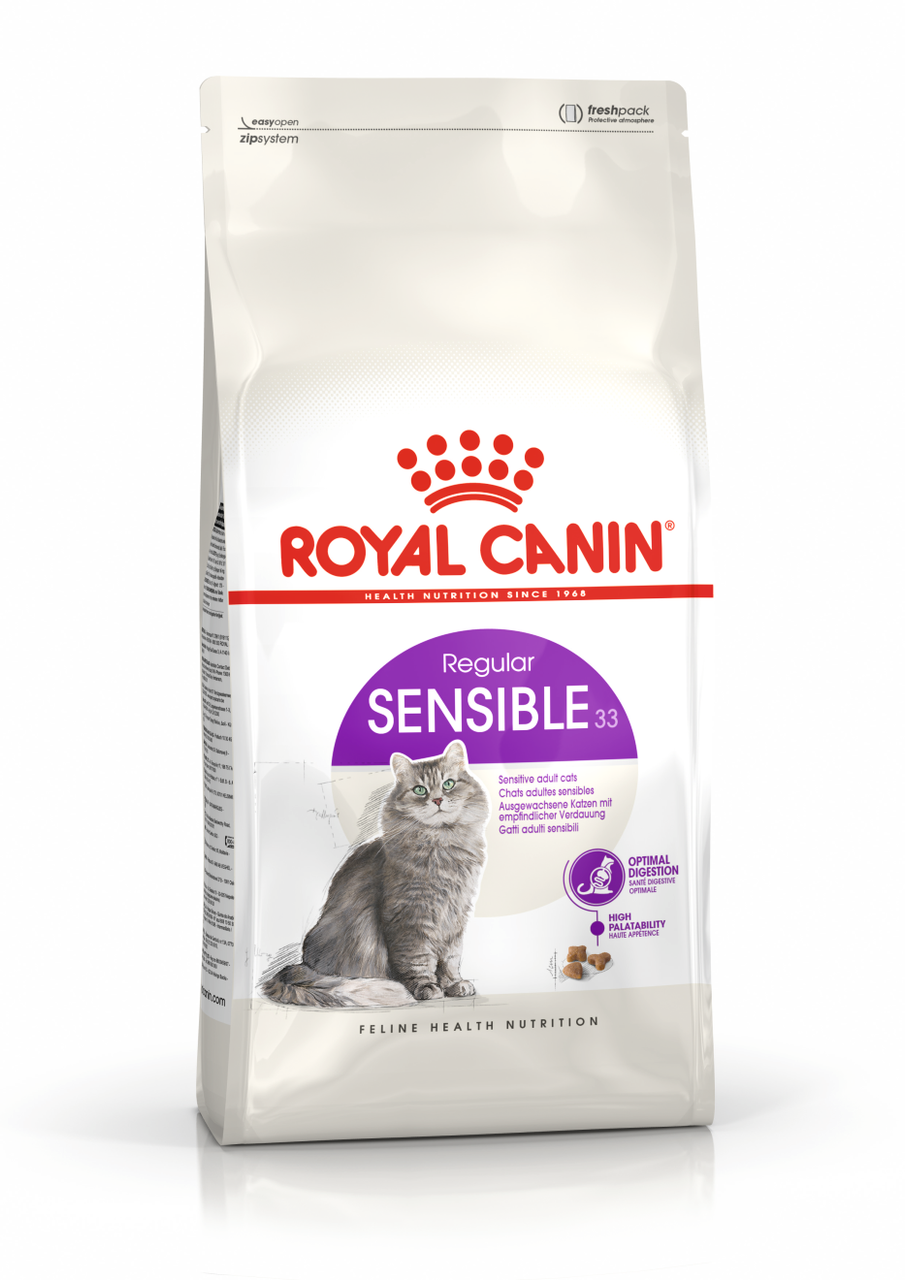 Sensible 33 Adult Torrfoder f&ouml;r katt - 2 kg