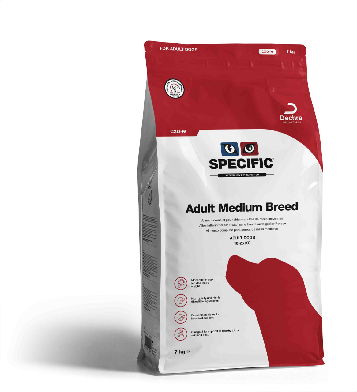 Adult Medium Breed CXD-M för hund – 7 kg