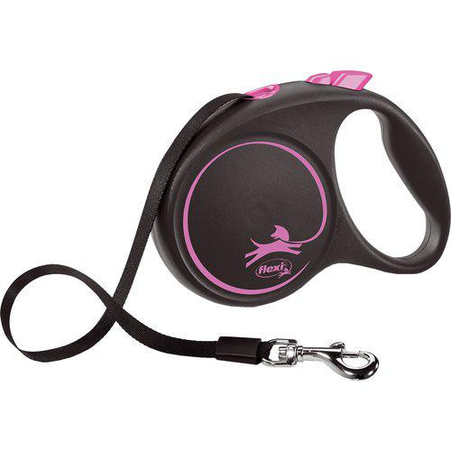 Flexi Koppel Black Design Band – Large / Rosa