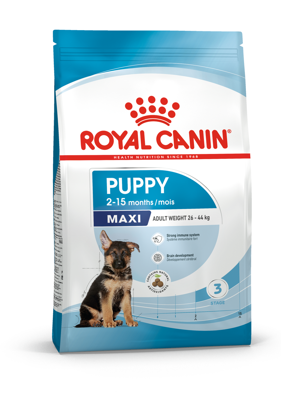 Maxi Puppy Torrfoder - 15 kg | Djurtyp - Hund - Hundmat - Torrfoder | DogStyle