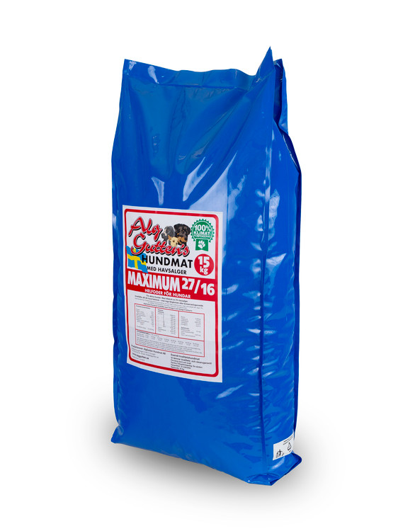 AlgGutten Maximum 27/16 Hundfoder – 15 kg