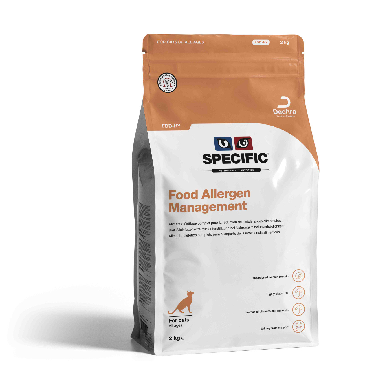 Food Allergen Management FDD-HY Kattfoder – 2 kg