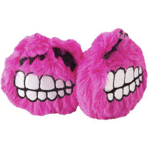 Rogz Plush Fluffy Grinz 2-pack – Rosa