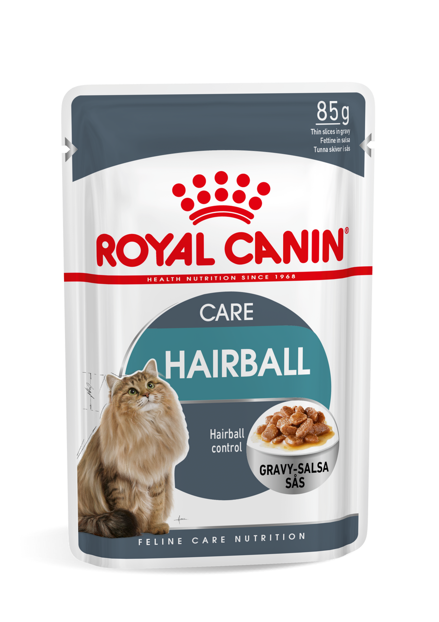 Hairball Care Gravy Adult Våtfoder för Katt - 12 x 85 g