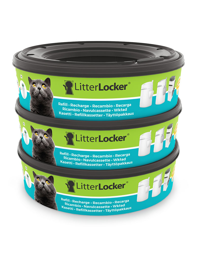 LitterLocker Refillpåsar – 3 pack