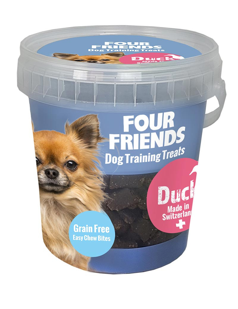 FourFriends Training Treats Duck hundgodis – 400 g