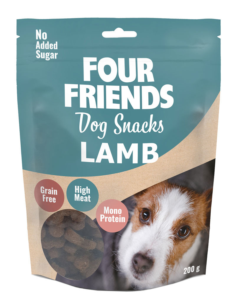 FourFriends Dog Snacks Lamb hundgodis – 200 g