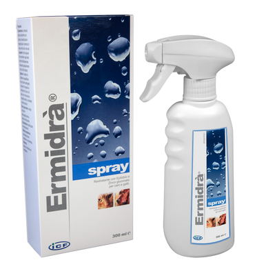 Ermidrà Spray för irriterad och röd hud - 300 ml