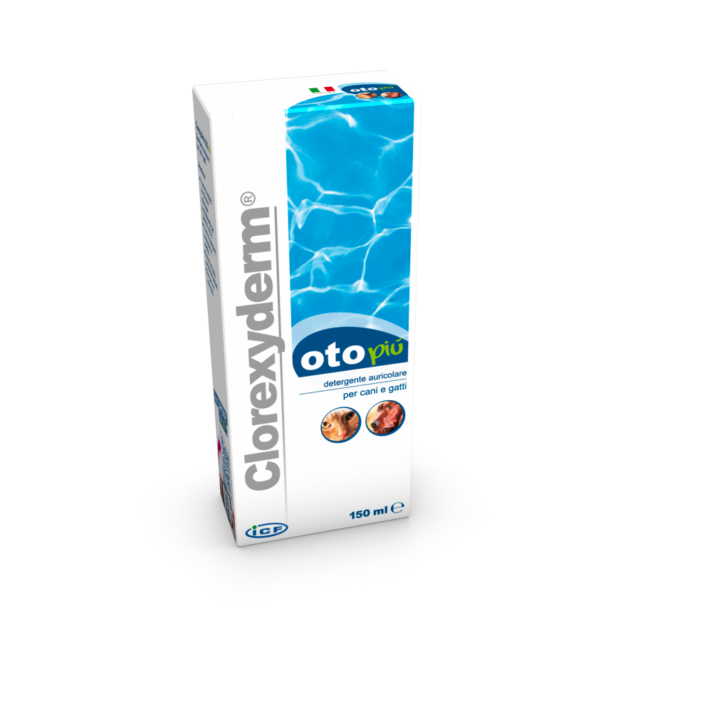 ICF Clorexyderm oto più öronrengöring - 150 ml