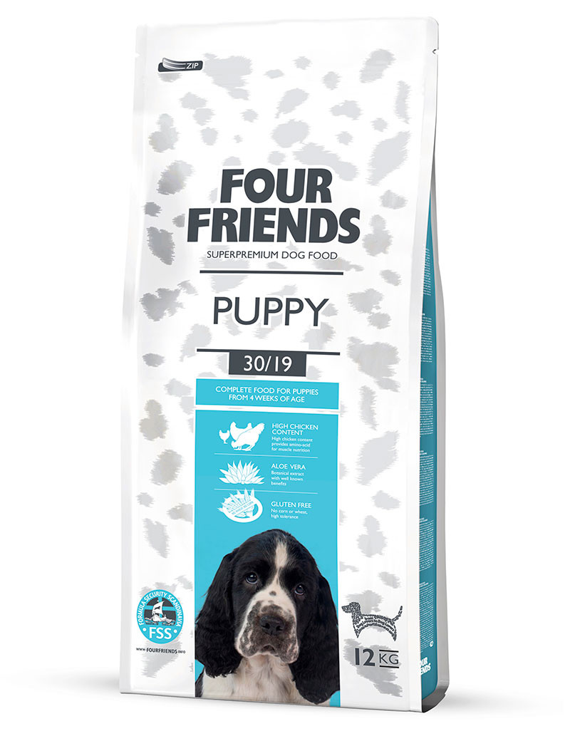 FourFriends Puppy Valpfoder – 17 kg
