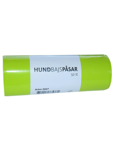 Bajspåsar 50 st - Lime