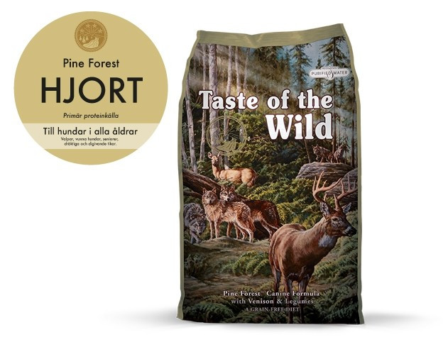 Taste of the Wild Pine Forest Hundfoder – 2 kg