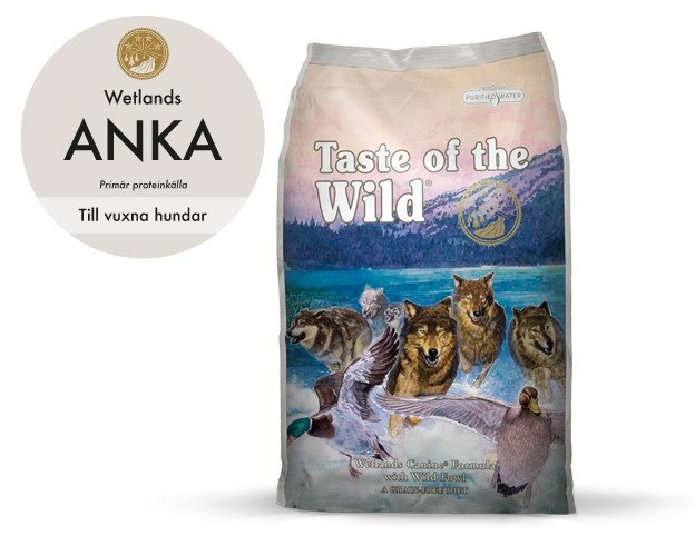 Taste of the Wild Wetlands Hundfoder – 2 kg