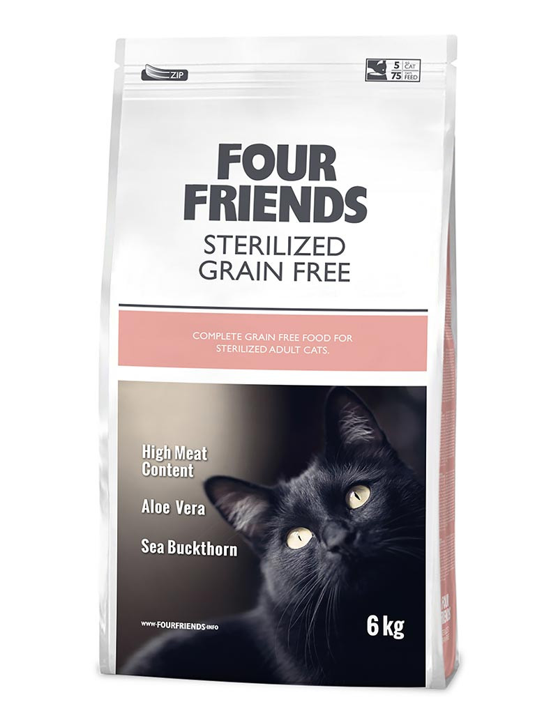 Sterilized Grain Free Kattfoder – 6 kg