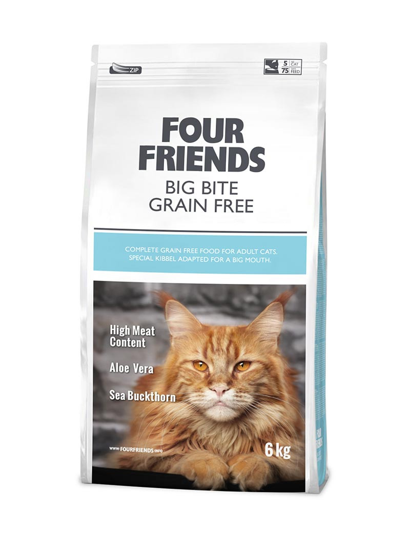 Big Bite Grain Free Kattfoder – 6 kg