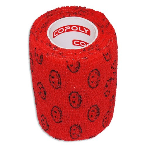 Självhäftande Bandage Smile - Medium | Djurtyp - Hund - Hundapotek - Sårvård - Bandage | DogStyle