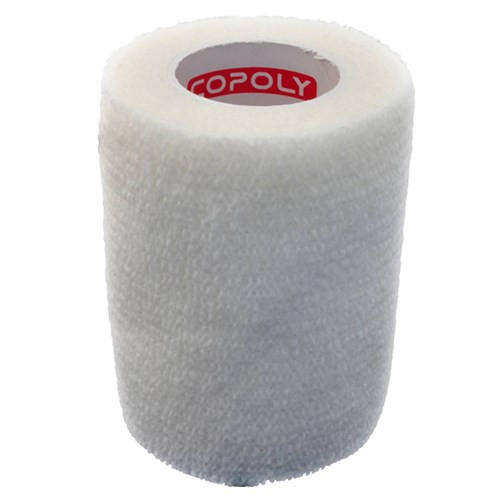 Copoly Självhäftande Bandage Vit – Large