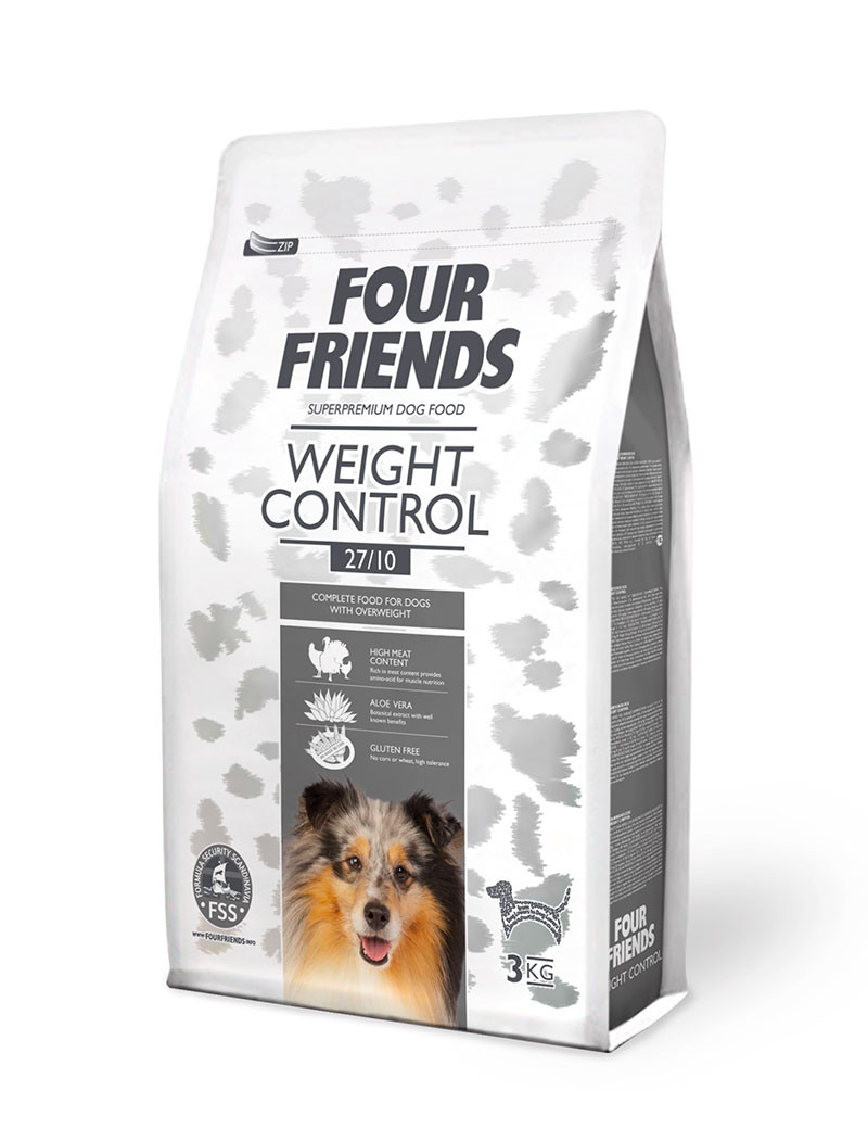 Weight Control Hundfoder – 3 kg