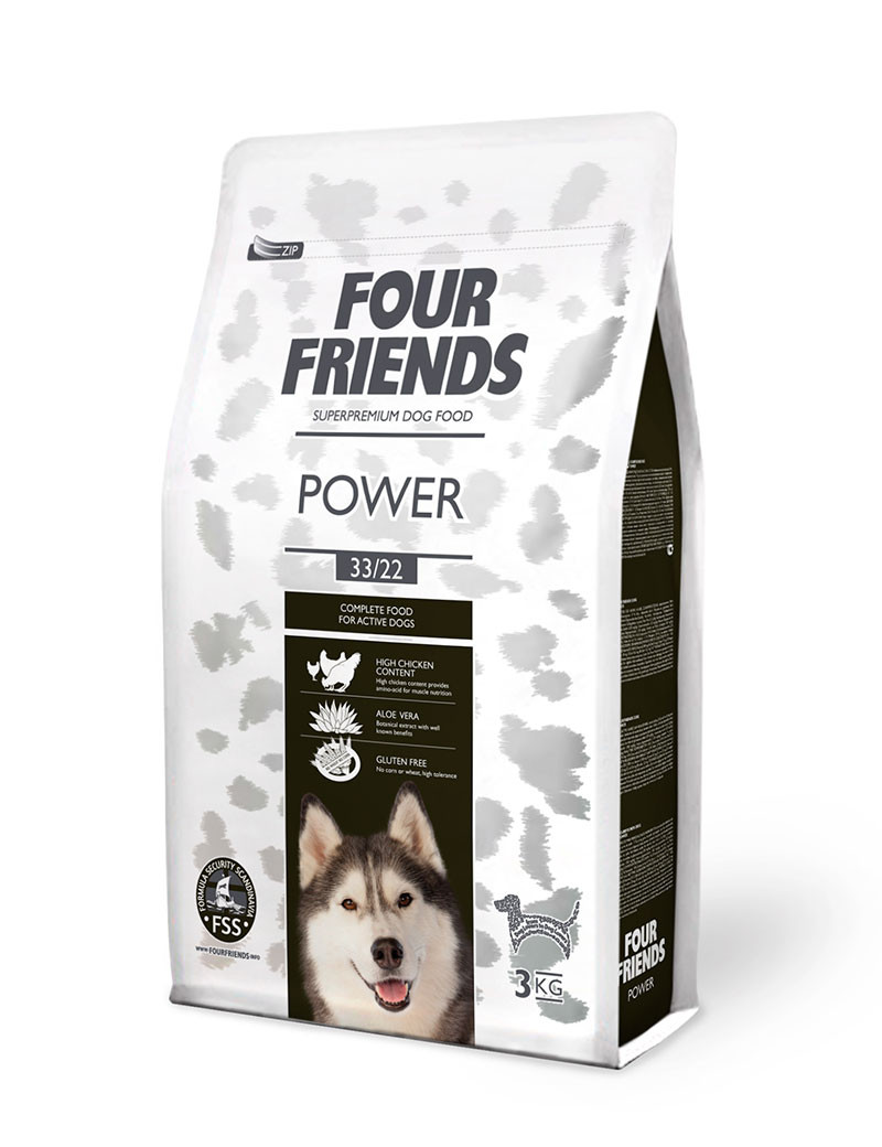 Power Hundfoder – 3 kg