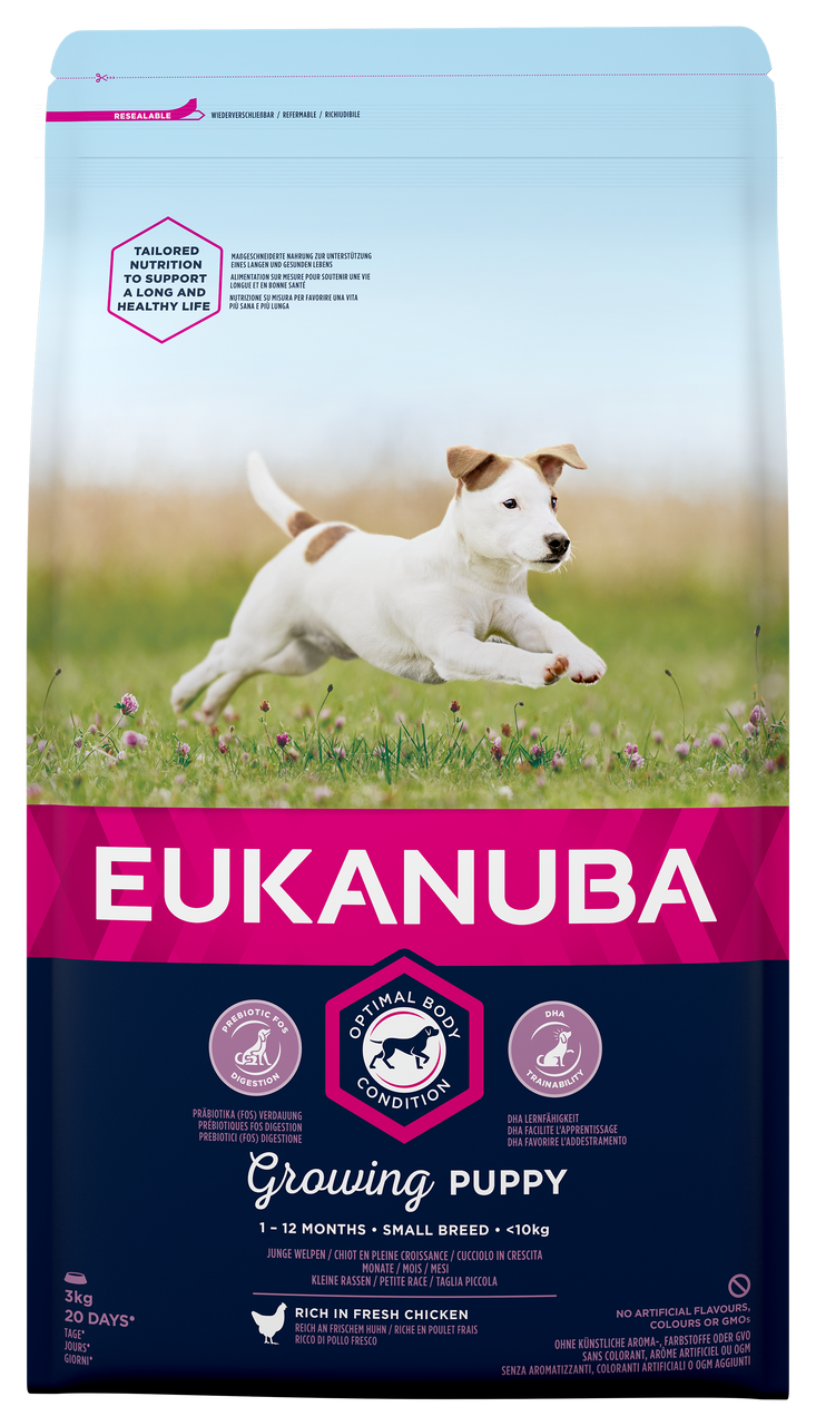 Eukanuba Dog Puppy Small – 3 kg