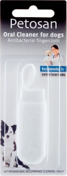 Petosan Mikrofiber Fingertandborste – Vit