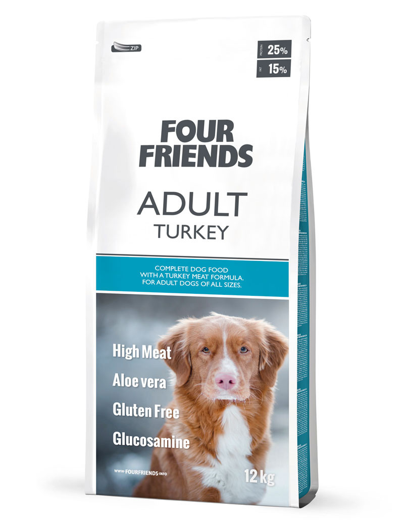 Adult Turkey Monoprotein hundfoder – 12 kg