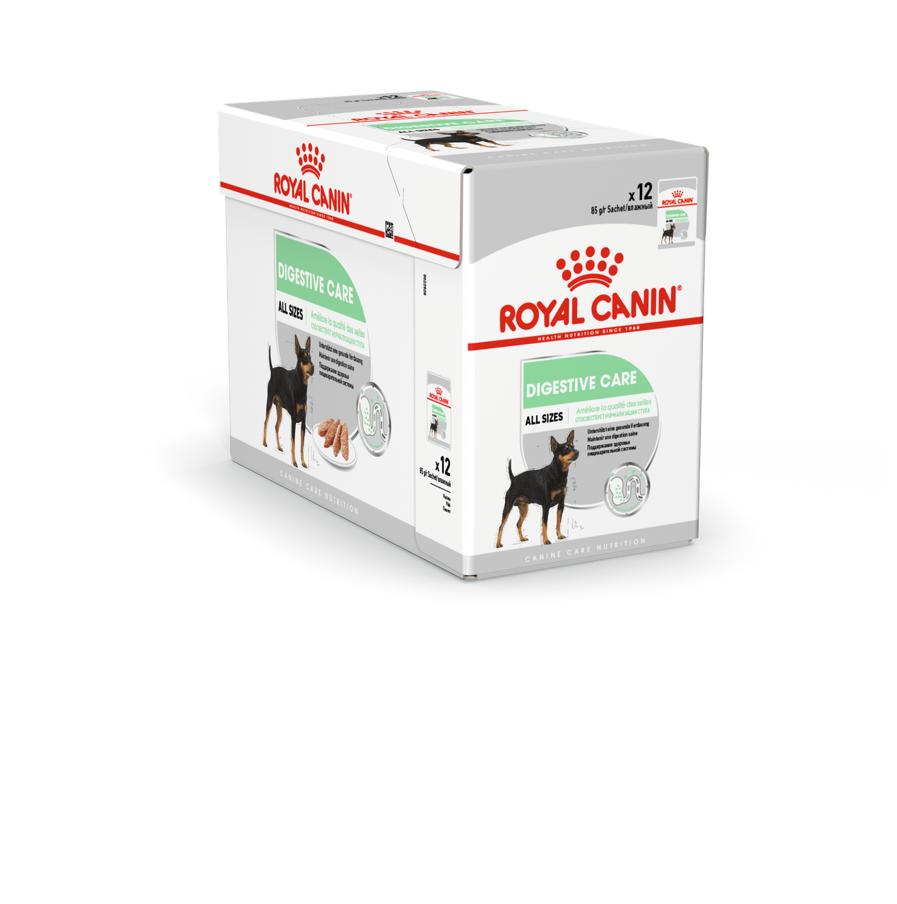 Digestive Care Adult V&aring;tfoder f&ouml;r hund - 12 x 85 g