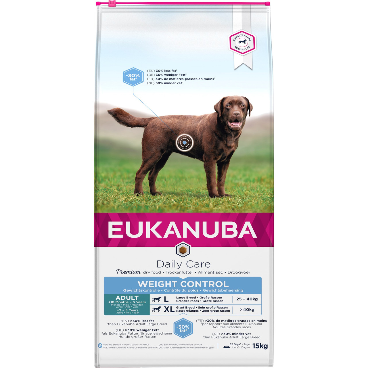 Dog Adult Large Weight Control - 15 kg | Djurtyp - Hund - Hundmat - Torrfoder | DogStyle